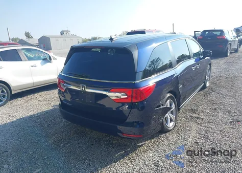 2018 Honda Odyssey Ex-L from USA, damaged, VIN 5FNRL6H79JB045539